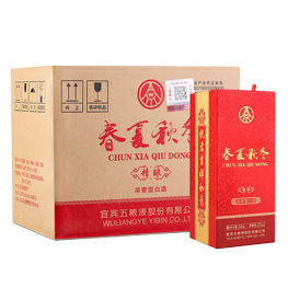 52°春夏秋冬精酿酒 浓香型白酒500ml（6瓶装）