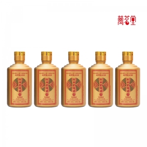 53度勇士的荣耀 时间的味道酱香型白酒金装版100ml（5瓶装）已售罄