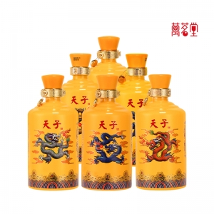 52°真龙天子酒（天子套龙）封藏版 浓香型白酒500ml(6瓶装)