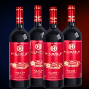 法国原瓶进口 法国宾利爵卡优选干红葡萄酒750ml（单瓶装）