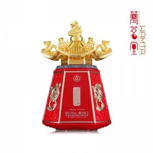 五粮液股份52度真龙天子故宫百年纪念酒3L（单坛装）