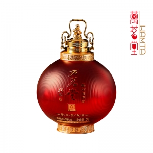 万茗堂福灯贺岁酒53度酱香酒高端白酒收藏送礼3L（单坛装）