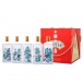 52°春夏秋冬五福吉运酒 浓香型白酒 500mL*5